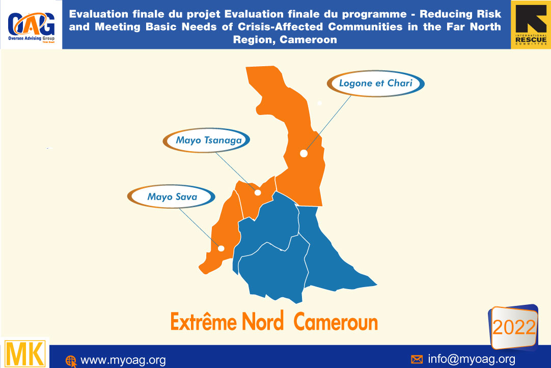 IRC choisit OAG pour l’évaluation de son intervention multisectorielle à l’extrême Nord du Cameroun de 2020 à 2022