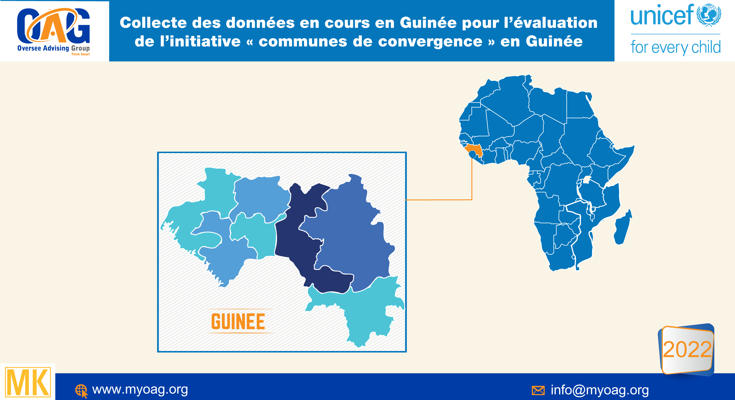 Collecte des données en cours en Guinée pour l’évaluation de l’initiative « communes de convergence » en Guinée